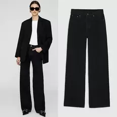 Oferta de Pantalones vaqueros de pierna ancha para mujer por 47,59€ en Aliexpress