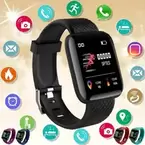 Oferta de Multifunction Smart Watch For Men Women Kids Message Remind Music Control Sport Step Calories D13 Smartwatch Alarm Clock 116Plus por 3,38€ en Aliexpress