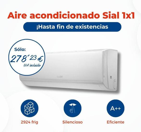 Oferta de Aire acondicionado  por 23€ en Bigmat - La Plataforma