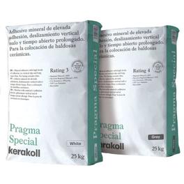 Oferta de ADHESIVO KERAKOLL PRAGMA SPECIAL GRIS 25kg por 7,9€ en Ideal Bricolaje