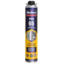 Oferta de ESPUMA PU QUILOSA 10051338 PRO 65 750ml por 6,95€ en Ideal Bricolaje