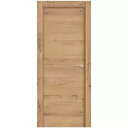 Oferta de PUERTA LAMINADA DIMOLDURA MALTA H ROBLE GOLD 2030x825mm IZQUIERDA por 190,95€ en Ideal Bricolaje