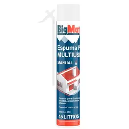 Oferta de ESPUMA PU BIGMAT A62481 CANULA 750ml por 4,9€ en Ideal Bricolaje