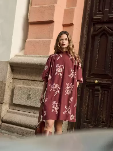 Oferta de VESTIDO TIE ALGODÓN por 83,3€ en Indi & Cold