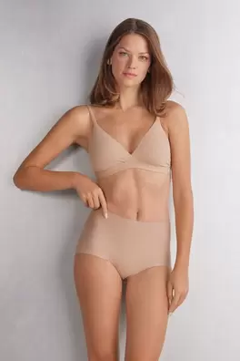 Oferta de Braguitas de Talle Alto de Algodón Light Shaping por 19,9€ en Intimissimi