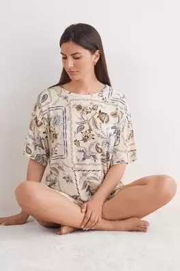 Oferta de Camiseta Manga Corta Fresh Bamboo Italian Riviera por 45€ en Intimissimi