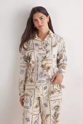 Oferta de Camisa de Lino y Algodón Italian Riviera por 69€ en Intimissimi