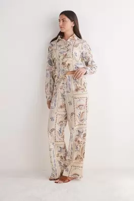 Oferta de Pantalones de Lino y Algodón Italian Riviera por 59€ en Intimissimi