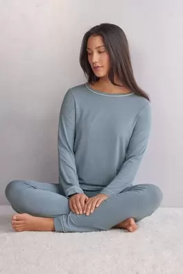 Oferta de Camiseta Manga Larga de Modal por 29,9€ en Intimissimi