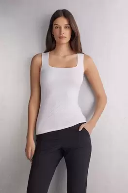 Oferta de Camiseta de Tirantes Anchos en Fresh Bamboo por 25,9€ en Intimissimi