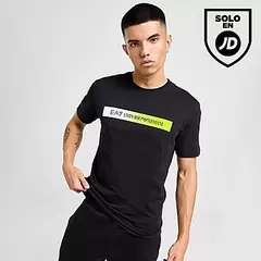 Oferta de EA7 Emporio Armani Camiseta Chest Tape por 40€ en JD Sports