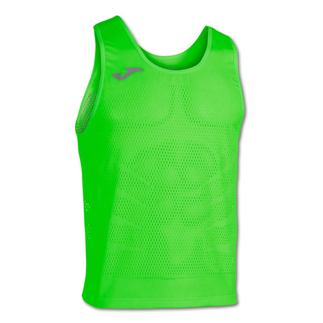 Oferta de Camiseta tirantes hombre Marathon verde flúor por 7,95€ en Joma