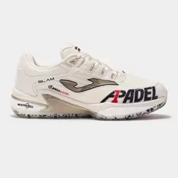 Oferta de Zapatillas Slam 25 A1 Padel unisex beige por 151€ en Joma