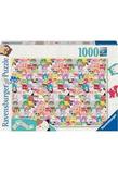 Oferta de Puzzle 1.000 Piezas Squishmallows Challenge de Ravensburger 17553 por 14,39€ en Juguetilandia