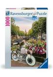 Oferta de Puzzle 1000 Bicicletas En Amsterdam de Ravensburger 17596 por 14,39€ en Juguetilandia