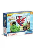 Oferta de Puzzle Cubes Marvel Spidey And His Amazing Friends 12 Piezas Clementoni 41198 por 8,99€ en Juguetilandia