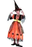 Oferta de Disfraz Bruja Pumpkin Niña Talla L por 10€ en Juguetilandia