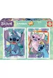 Oferta de Puzzle 2x500 Stitch Educa 19732 por 8,39€ en Juguetilandia