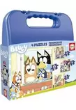 Oferta de Maleta Puzzle Progresivos 12-16-20-25 Bluey 19830 por 7,19€ en Juguetilandia