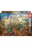 Oferta de Puzzle 8000 Ciudad De Los Sueños Educa 19570 por 58,79€ en Juguetilandia
