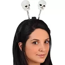 Oferta de Diadema con calaveras y luces por 1,5€ en Juguetoon