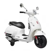 Oferta de Moto Eléctrica para Niños Vespa Blanca por 199,99€ en Juguetoon Cadiz