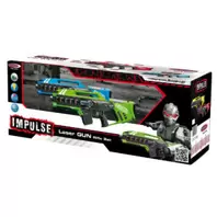 Oferta de IMPULSE LASER GUN AZUL VERDE por 69,9€ en Juguetronica