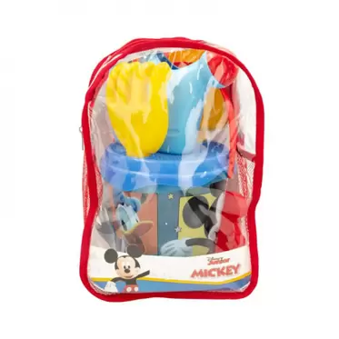 Oferta de Mickey Mouse Mochila con Cubo de Playa y... por 14,99€ en Juguettos