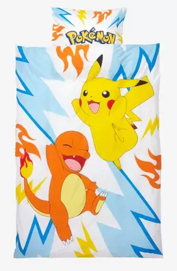 Oferta de Juego funda nórdica POKEMON 155x220 amarillo por 15€ en JYSK