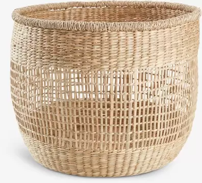 Oferta de Cesta EGGERT Ø35xA30cm natural por 20€ en JYSK