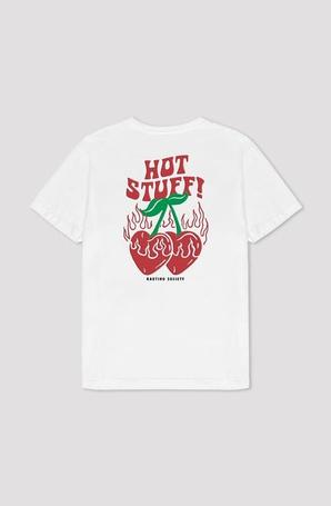 Oferta de Camiseta Washed Hot Stuff White por 35,9€ en Kaotiko