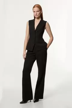 Oferta de Compact Stretch Essential Tailored Set por 77,4€ en Karen Millen