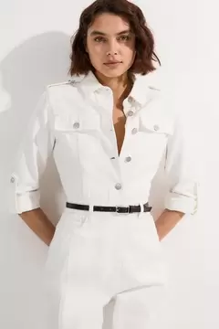 Oferta de Denim Boiler Jumpsuit por 101,4€ en Karen Millen