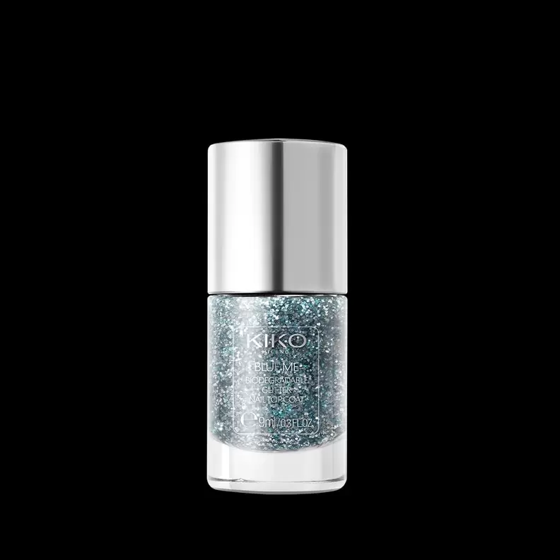 Oferta de Blue Me Biodegradable Glitter Top Coat por 4,99€ en KIKO MILANO