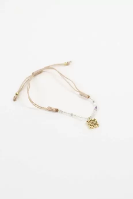 Oferta de Pulsera abalorios tostado por 6,99€ en Kimod