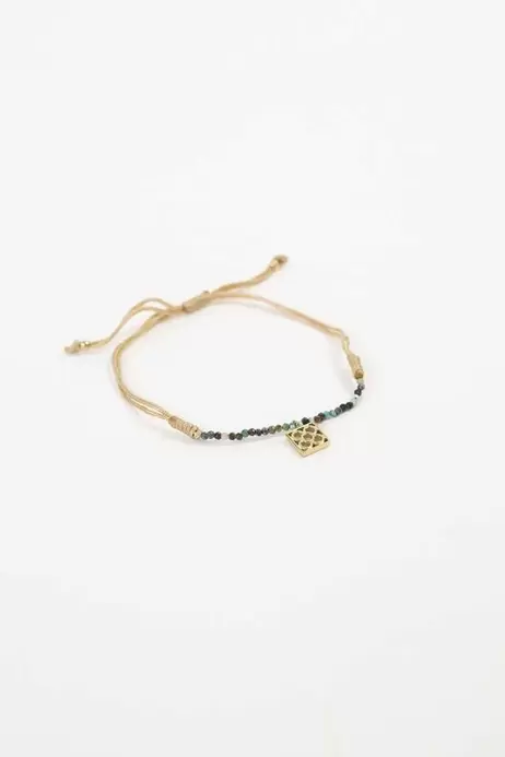 Oferta de Pulsera abalorios camel por 6,99€ en Kimod