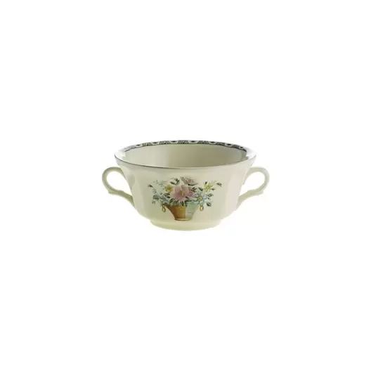 Oferta de Taza de consomé colección Canasto Floral por 25,86€ en La Cartuja de Sevilla