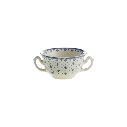 Oferta de Taza de consomé colección Flor de Lis Azul por 25,86€ en La Cartuja de Sevilla