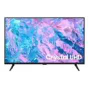 Oferta de SAMSUNG TU43CU7025K Negro - TV 43" UHD 4K... por 329€ en La Oportunidad