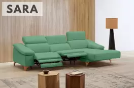 Oferta de Sofá relax Sara de StyleKomfort por 2139,99€ en La Tienda Home