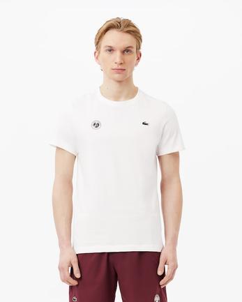 Oferta de Camiseta de tenis deportiva ultra-dry Roland Garros Edition por 75€ en Lacoste