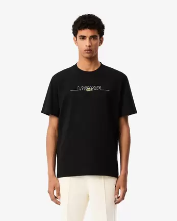 Oferta de Camiseta bordada de fabricación francesa por 85€ en Lacoste