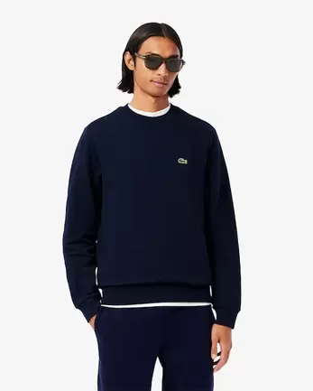 Oferta de Sudadera de cuello redondo de felpa por 130€ en Lacoste