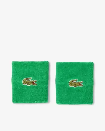 Oferta de Muñequeras deportivas de punto elástico por 15€ en Lacoste