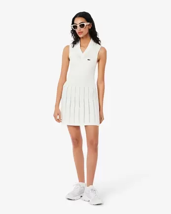 Oferta de Vestido con pantalón corto de tenis elástico por 150€ en Lacoste