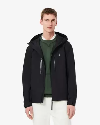 Oferta de Parka con capucha cortavientos e impermeable por 390€ en Lacoste