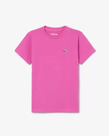 Oferta de Camiseta deportiva de algodón técnico Ultra Dry por 35€ en Lacoste