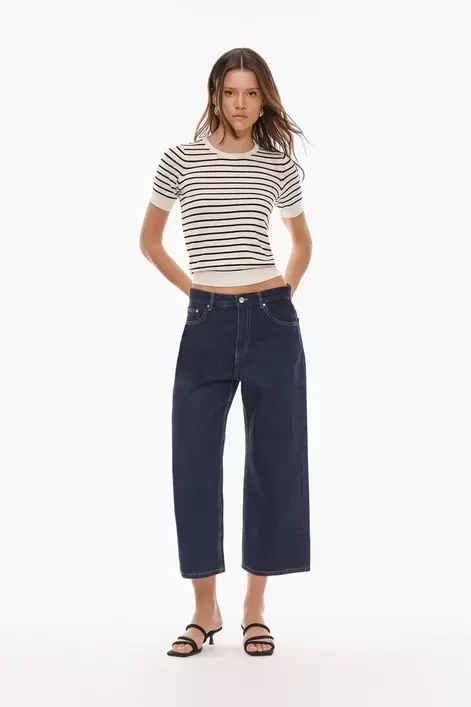 Oferta de Jeans culotte por 17,99€ en Lefties