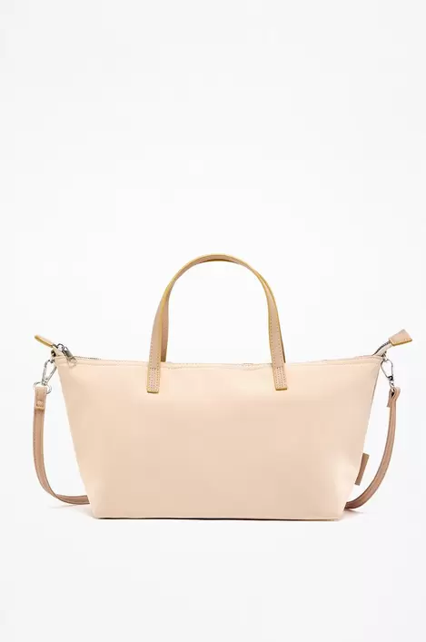 Oferta de Bolso shopper pequeño efecto suave por 12,99€ en Lefties