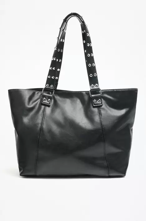 Oferta de Bolso shopper tachas por 22,99€ en Lefties